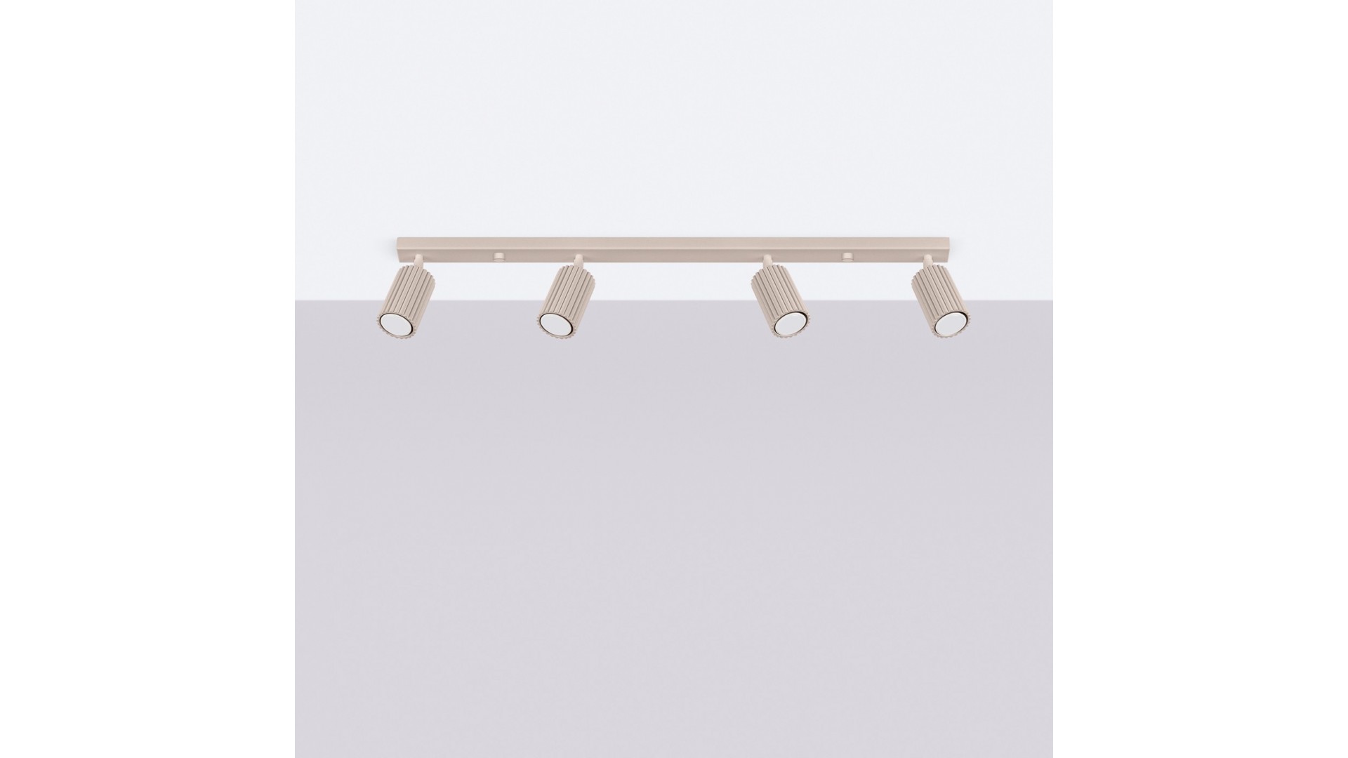 Plafon KARBON 4L taupe Sollux SL.1765