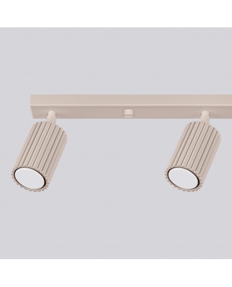 Plafon KARBON 4L taupe Sollux SL.1765