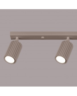 Plafon KARBON 4L taupe Sollux SL.1765