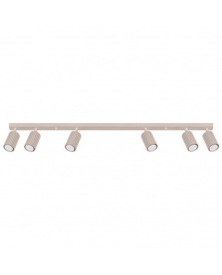 Plafon KARBON 6L taupe Sollux SL.1766