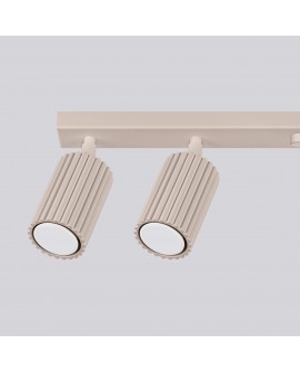 Plafon KARBON 6L taupe Sollux SL.1766