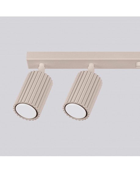 Plafon KARBON 6L taupe Sollux SL.1766