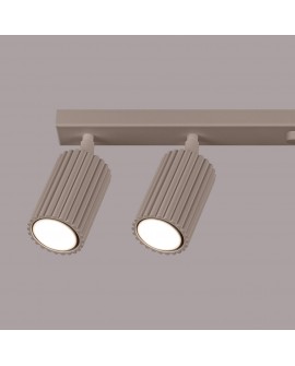 Plafon KARBON 6L taupe Sollux SL.1766