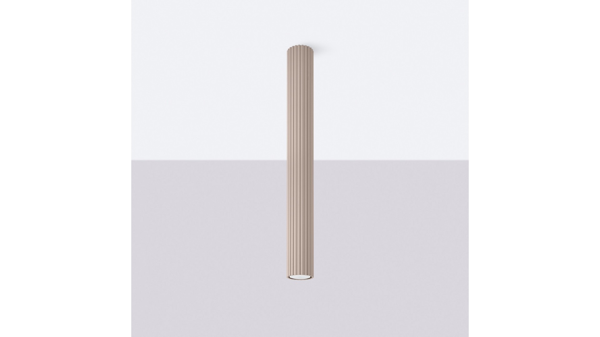 Plafon KARBON 60 taupe Sollux SL.1767