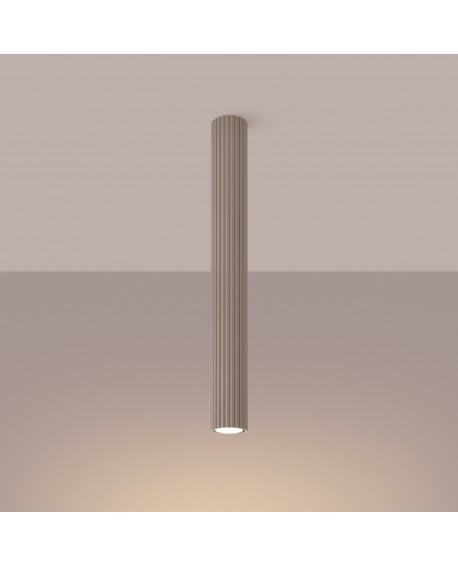 Plafon KARBON 60 taupe Sollux SL.1767