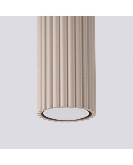 Plafon KARBON 60 taupe Sollux SL.1767