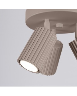 Plafon KARBON 3P taupe Sollux SL.1768