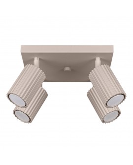 Plafon KARBON 4 taupe Sollux SL.1769