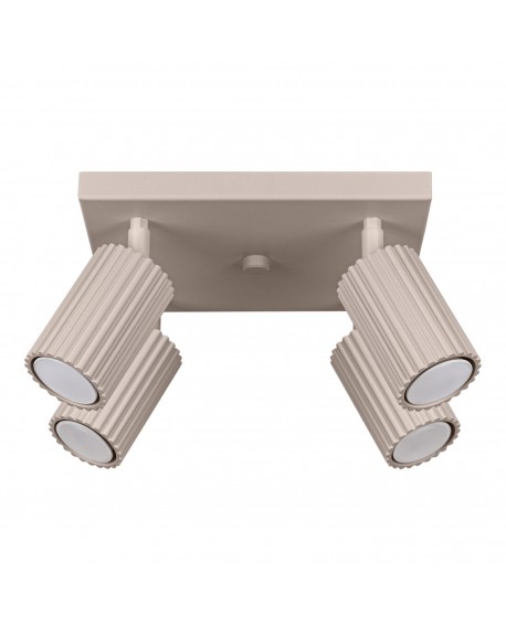 Plafon KARBON 4 taupe Sollux SL.1769