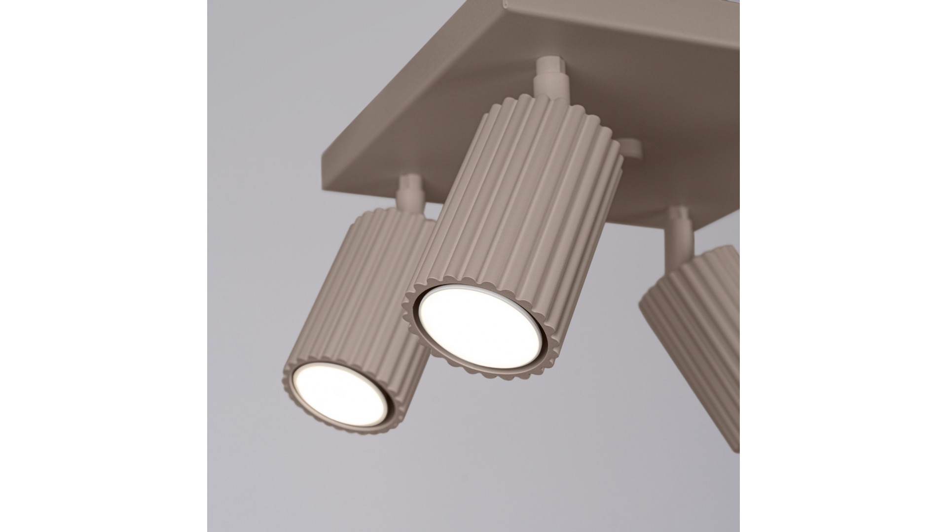 Plafon KARBON 4 taupe Sollux SL.1769