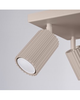 Plafon KARBON 4 taupe Sollux SL.1769