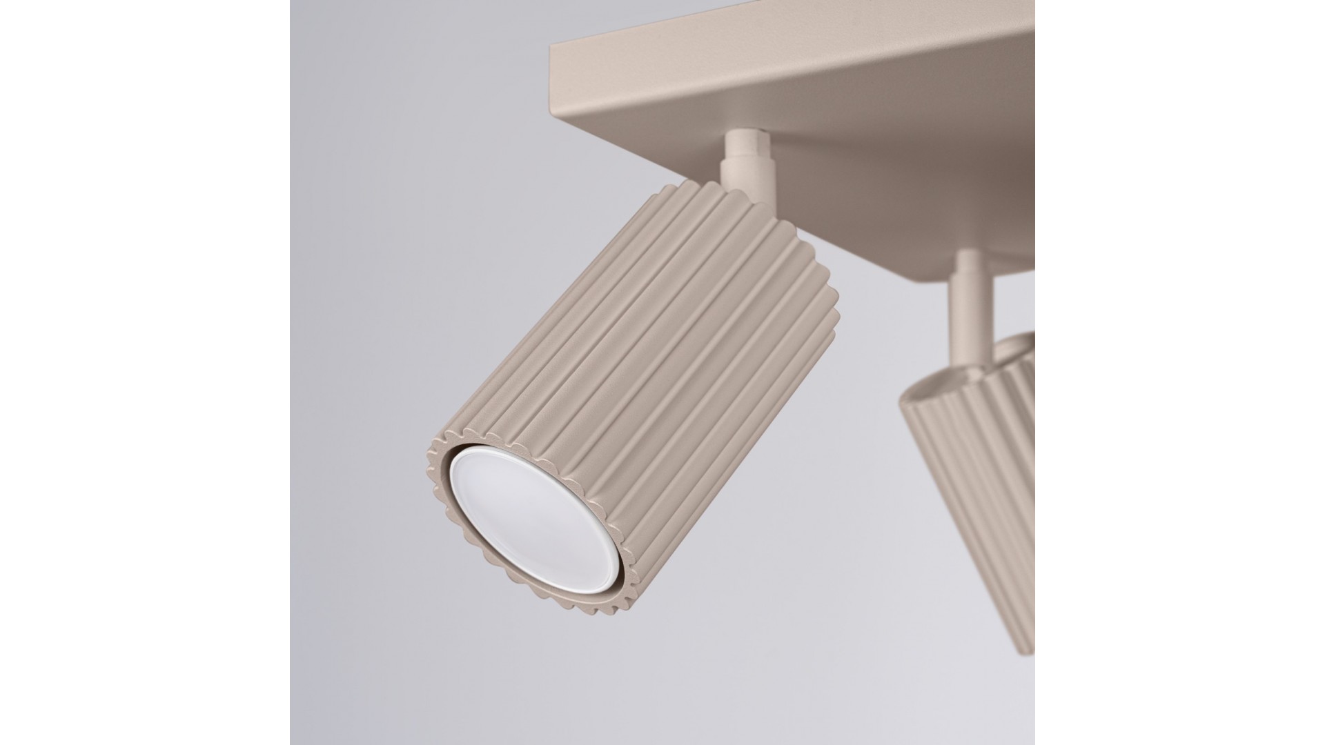 Plafon KARBON 4 taupe Sollux SL.1769