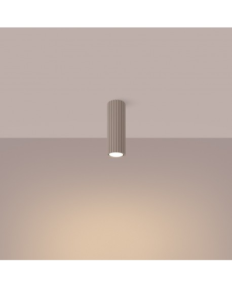 Plafon KARBON 20 taupe Sollux SL.1771