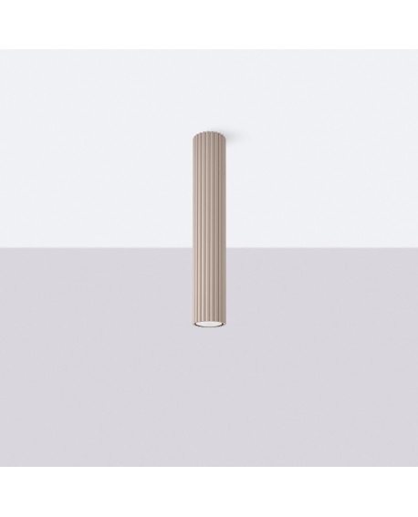 Plafon KARBON 40 taupe Sollux SL.1772