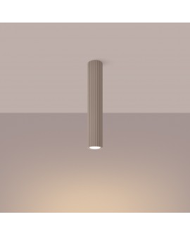 Plafon KARBON 40 taupe Sollux SL.1772