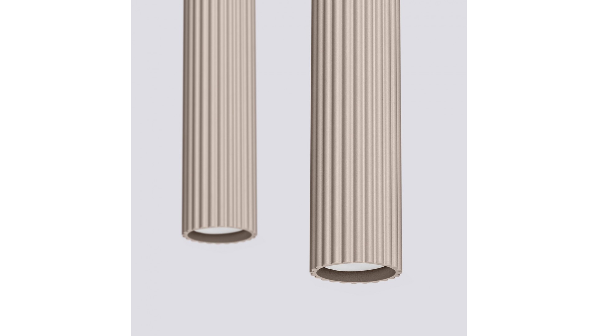 Lampa wisząca KARBON 2 taupe Sollux SL.1773