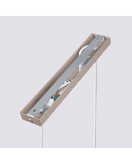 Lampa wisząca KARBON 2 taupe Sollux SL.1773