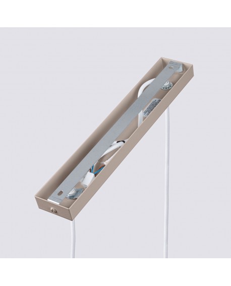 Lampa wisząca KARBON 2 taupe Sollux SL.1773