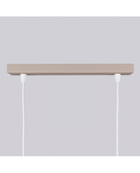 Lampa wisząca KARBON 2 taupe Sollux SL.1773