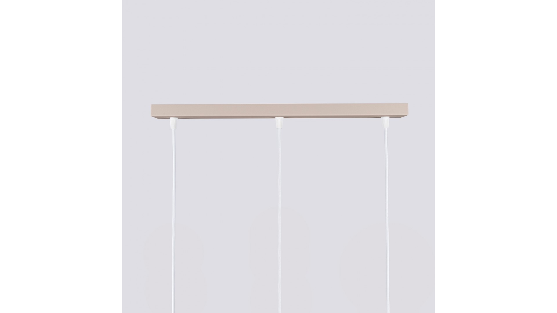 Lampa wisząca KARBON 3L taupe Sollux SL.1774