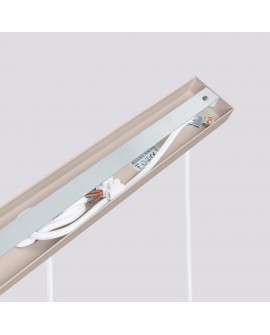 Lampa wisząca KARBON 3L taupe Sollux SL.1774