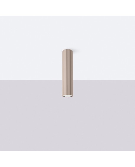 Plafon KARBON 30 taupe Sollux SL.1778