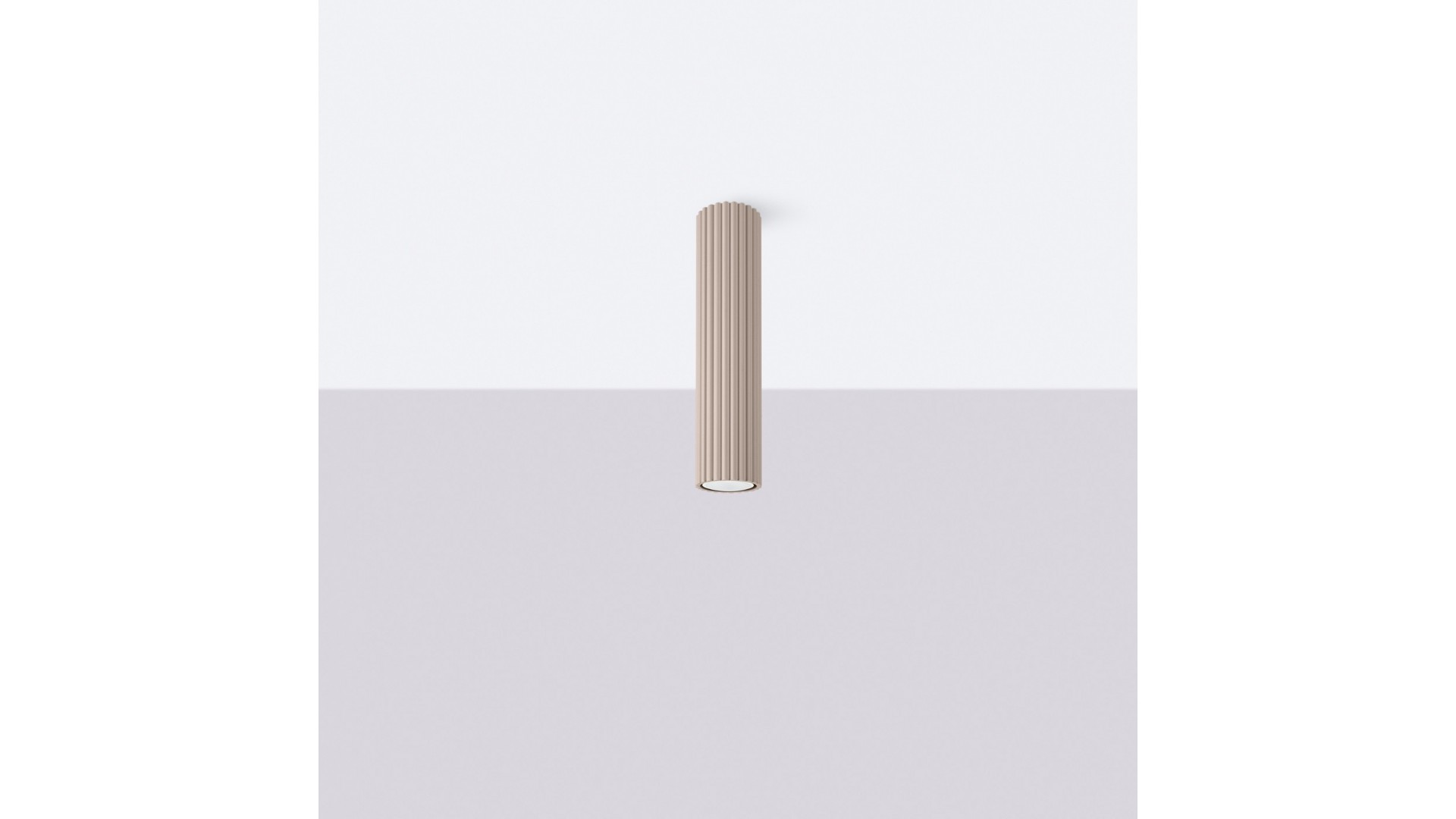 Plafon KARBON 30 taupe Sollux SL.1778