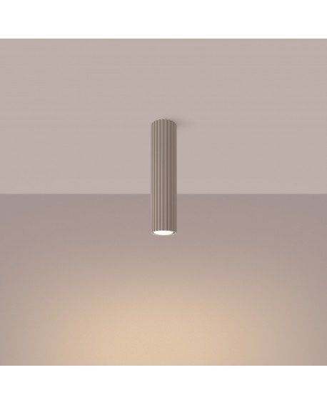 Plafon KARBON 30 taupe Sollux SL.1778