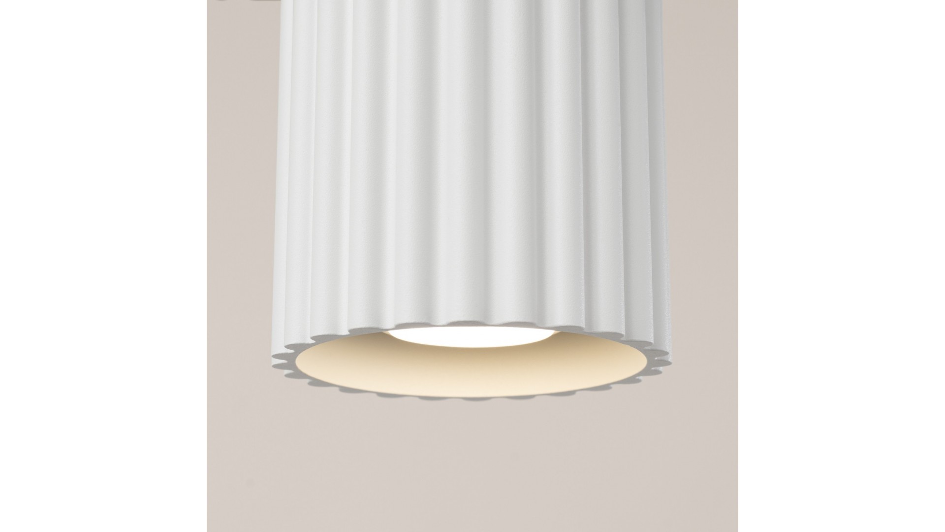 Plafon AURA 1 biały GU10 Sollux SL.1779