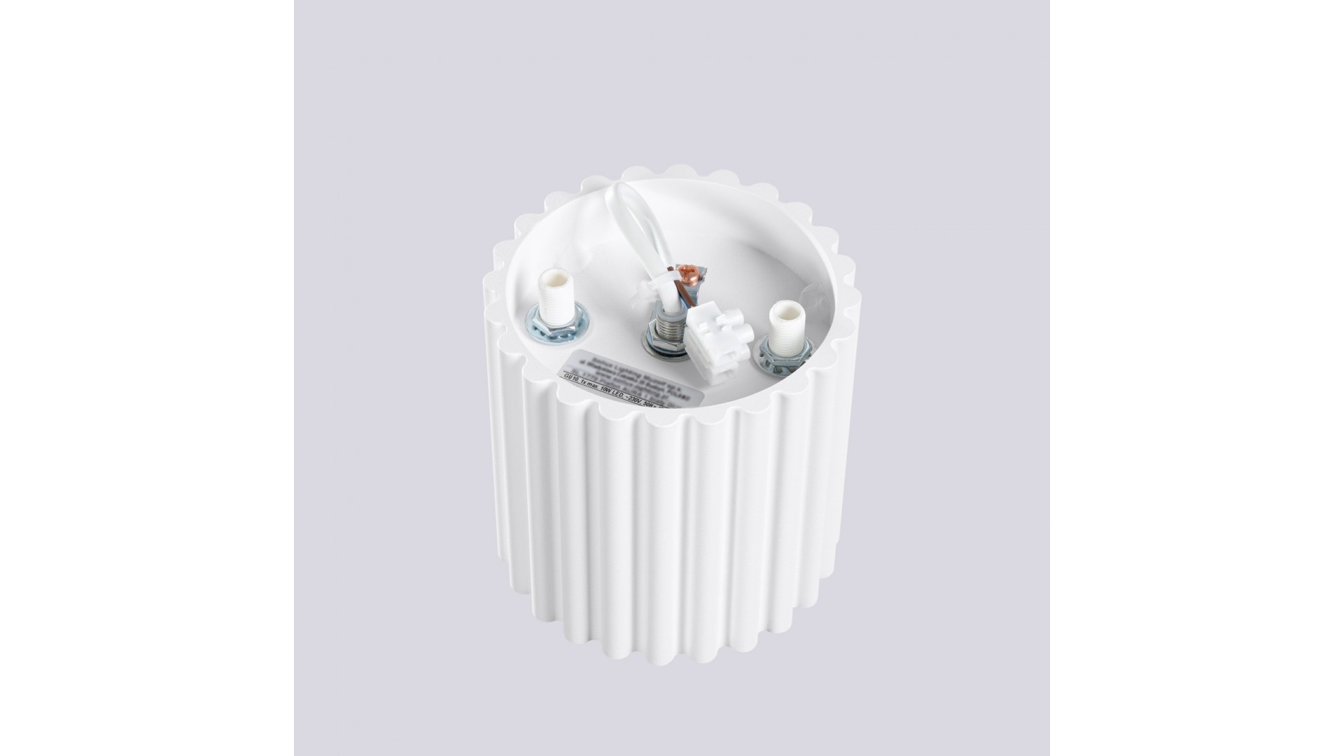 Plafon AURA 1 biały GU10 Sollux SL.1779