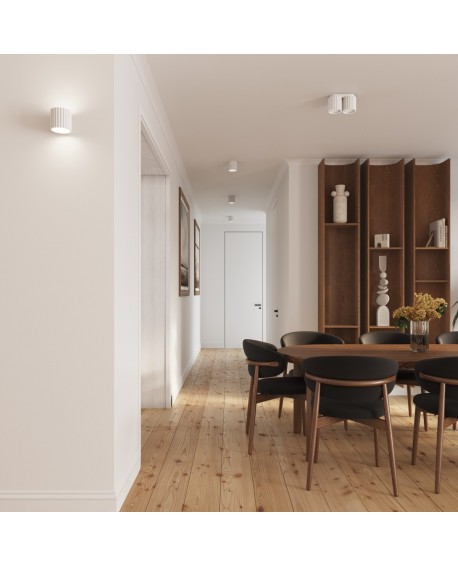 Plafon AURA 1 biały GU10 Sollux SL.1779