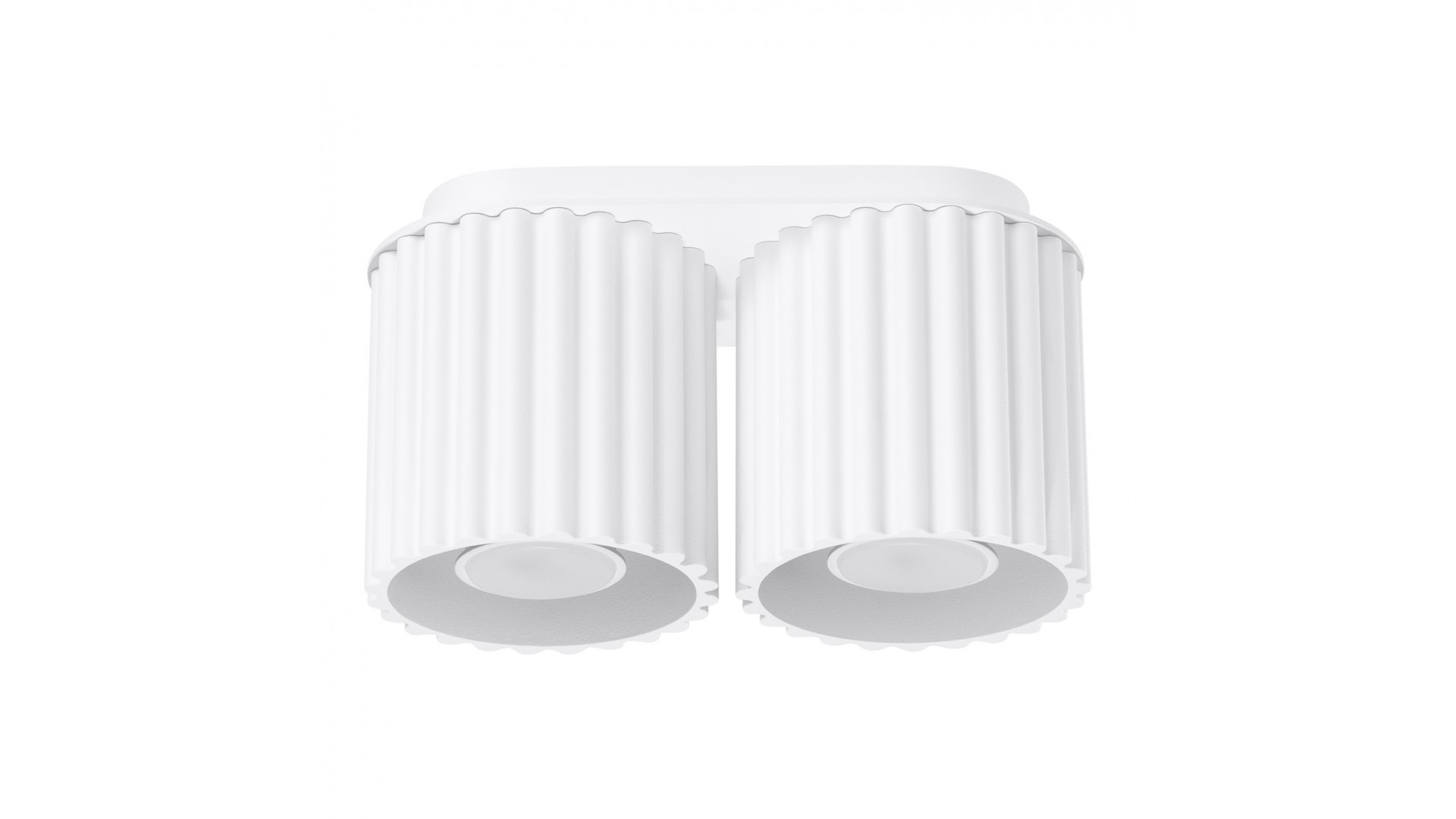 Plafon AURA 2 biały GU10 Sollux SL.1780