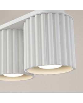 Plafon AURA 2 biały GU10 Sollux SL.1780