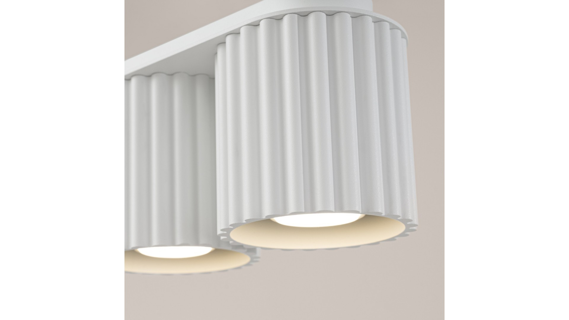 Plafon AURA 2 biały GU10 Sollux SL.1780