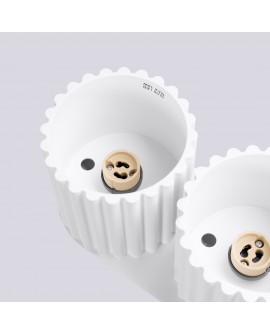 Plafon AURA 2 biały GU10 Sollux SL.1780