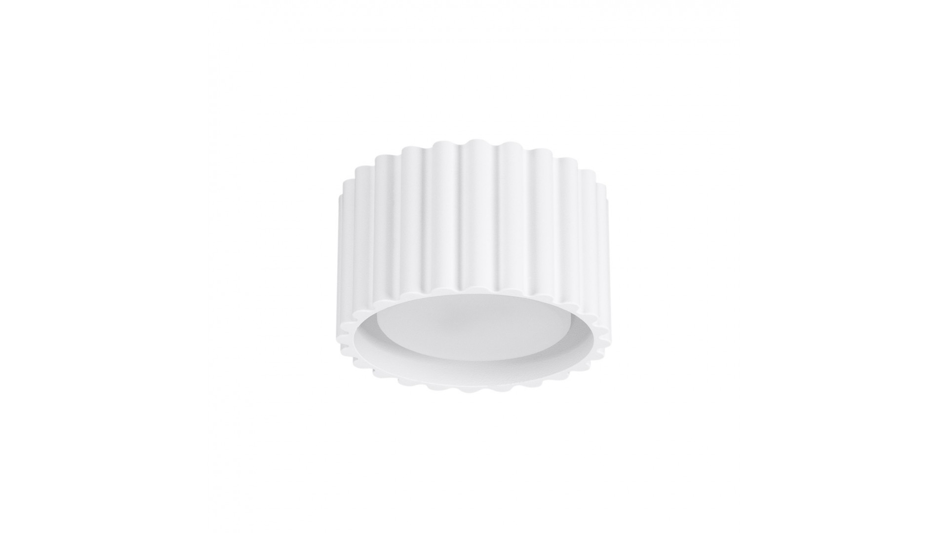 Plafon AURA 1 biały Gx53 Sollux SL.1782