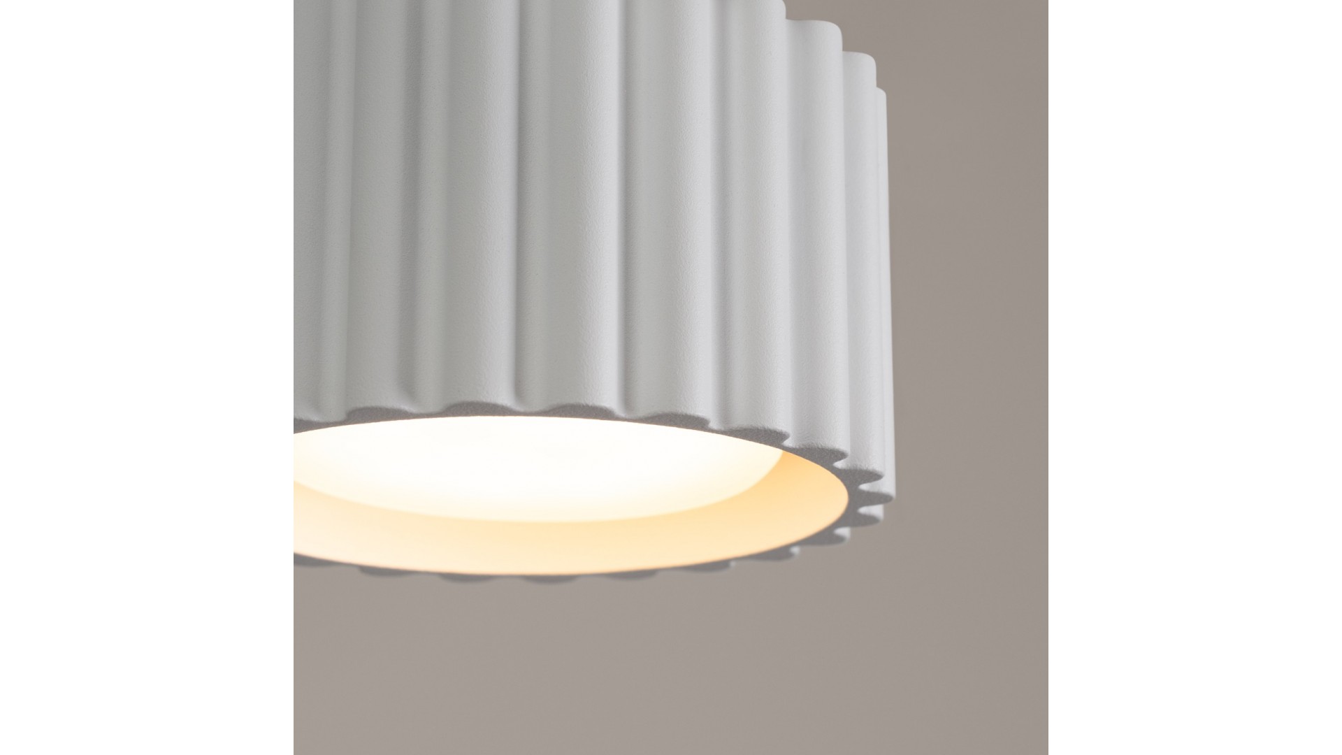 Plafon AURA 1 biały Gx53 Sollux SL.1782