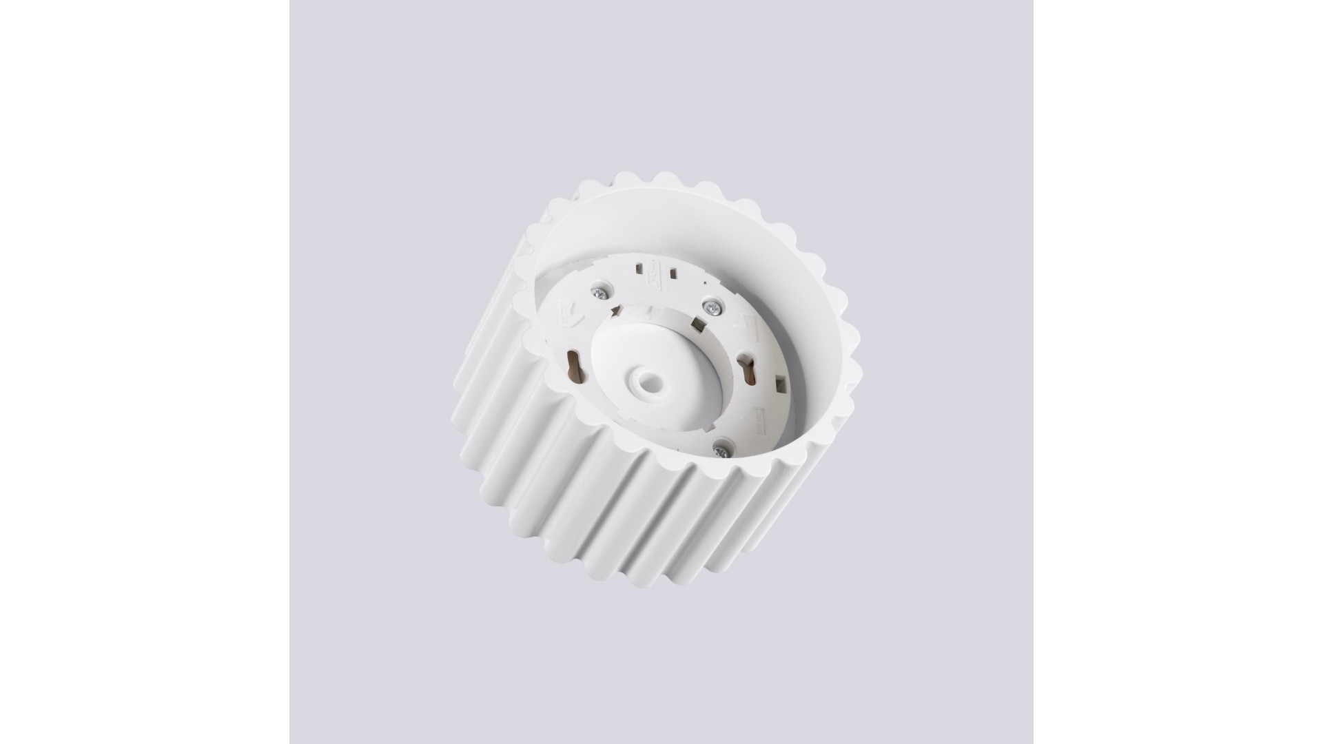 Plafon AURA 1 biały Gx53 Sollux SL.1782