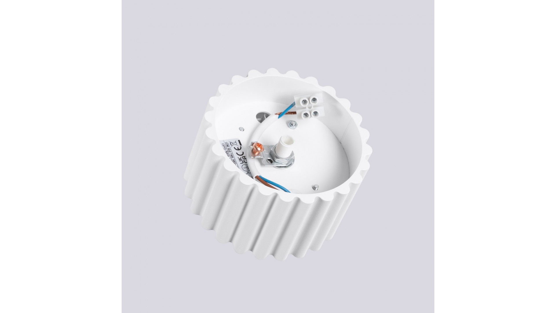 Plafon AURA 1 biały Gx53 Sollux SL.1782