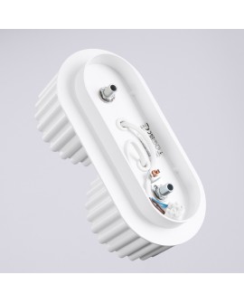 Plafon AURA 2 biały Gx53 Sollux SL.1783