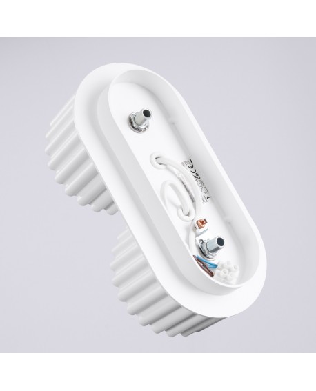 Plafon AURA 2 biały Gx53 Sollux SL.1783