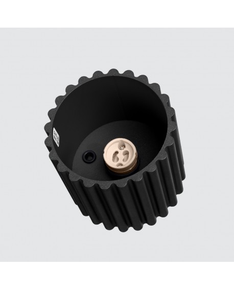 Plafon AURA 1 czarny GU10 Sollux SL.1784