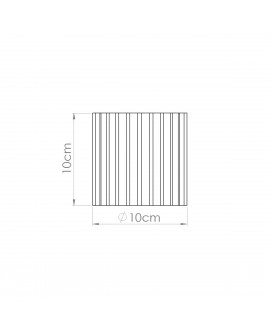 Plafon AURA 1 czarny GU10 Sollux SL.1784
