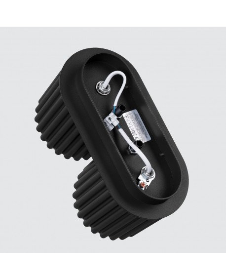 Plafon AURA 2 czarny GU10 Sollux SL.1785