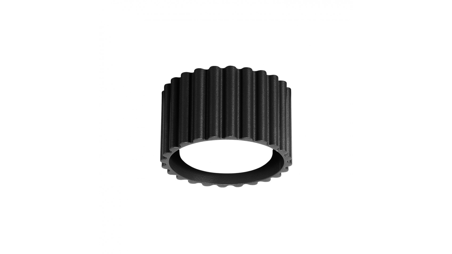Plafon AURA 1 czarny Gx53 Sollux SL.1787