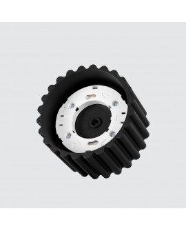 Plafon AURA 1 czarny Gx53 Sollux SL.1787