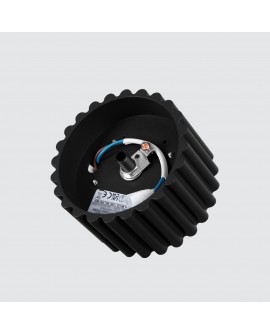 Plafon AURA 1 czarny Gx53 Sollux SL.1787