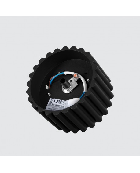 Plafon AURA 1 czarny Gx53 Sollux SL.1787