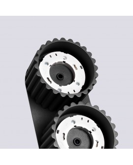 Plafon AURA 2 czarny Gx53 Sollux SL.1788