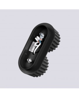 Plafon AURA 2 czarny Gx53 Sollux SL.1788